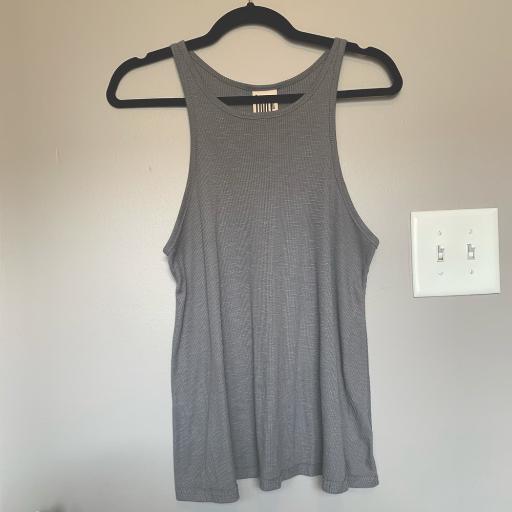 Free People Gray Tank Top - Size medium